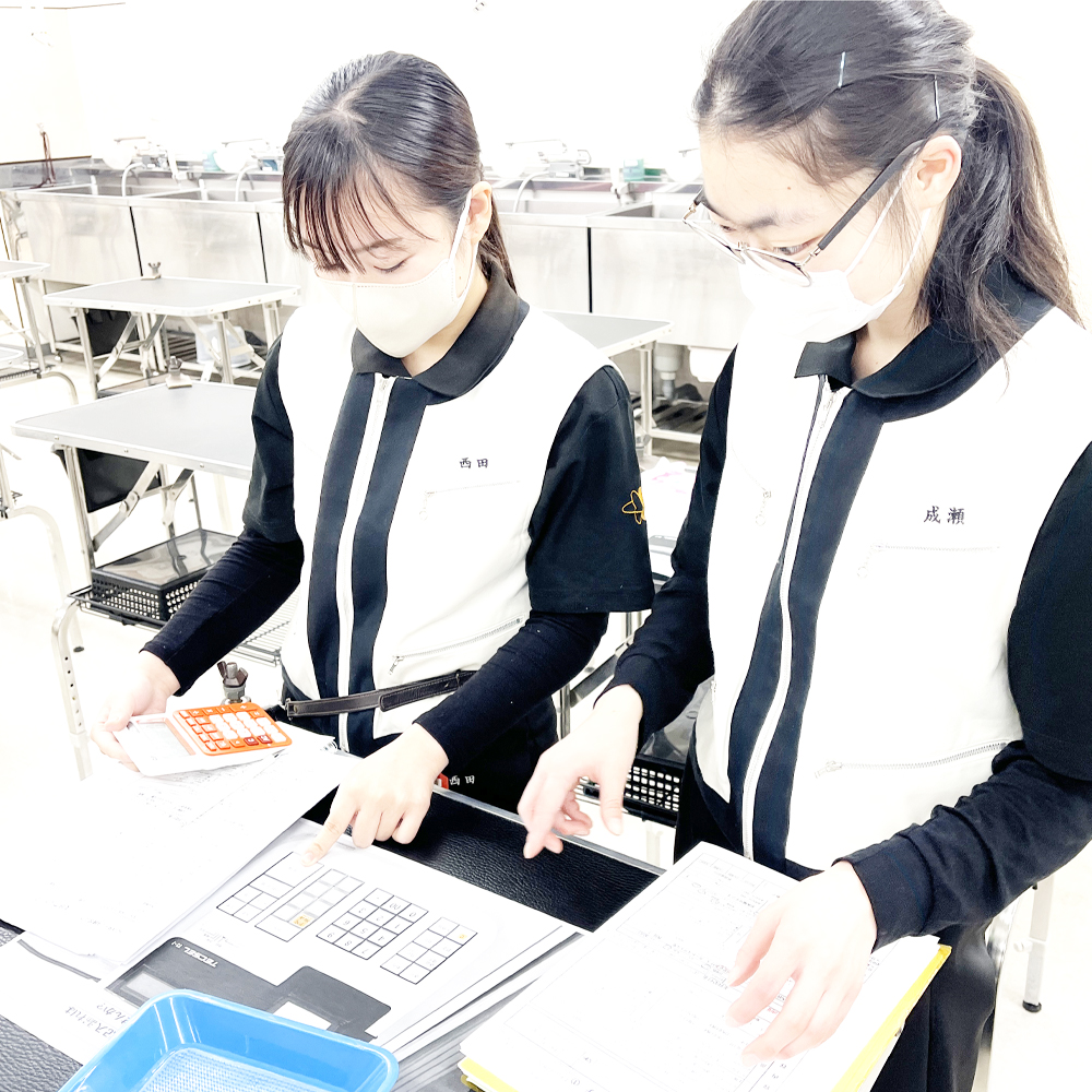 １年生の接客＆レジの練習！